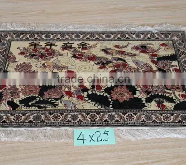 Hot Sale! 2015 Handmade Silk Carpet Stock/high Quality Shaggy Tapestry photo-3