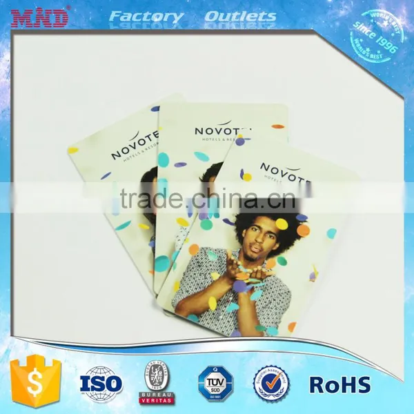 MDC116 HF 13.56MHZ Clear Hard Plastic Pvc Rfid Labels Card photo-6