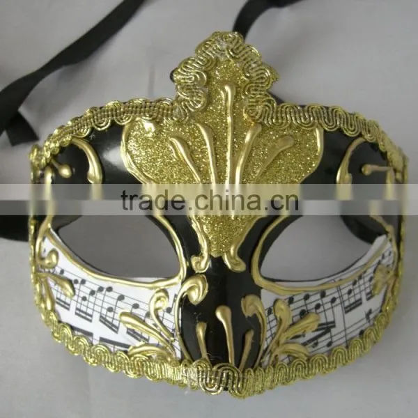 Fashion New Design Pretty Feather Masquerade Eye Party Mask Paper Party Eye Mask photo-6