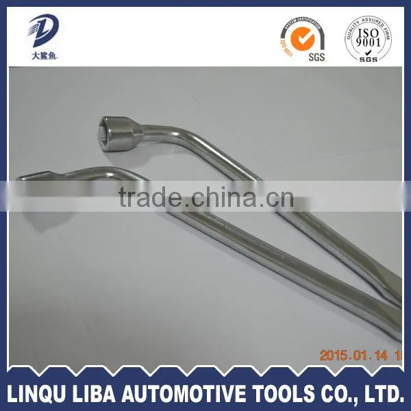 350mm Fully Polished L Shape Hand Socket Spanner/wrench photo-4
