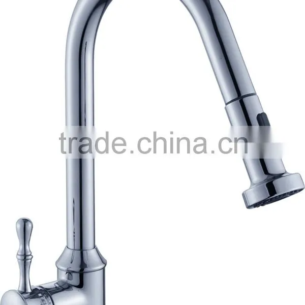 SSDS8667 Pull Down Spray Brass Best Kitchen Faucets photo-2