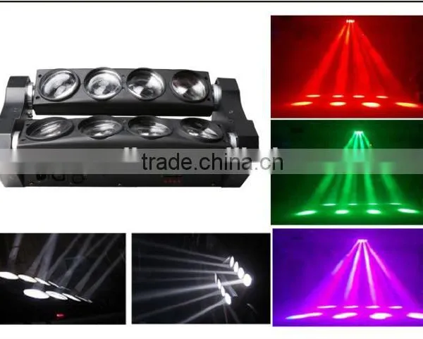 Best Selling Led 8*10w Stage Led Spider Moving Head Light for Sale photo-3