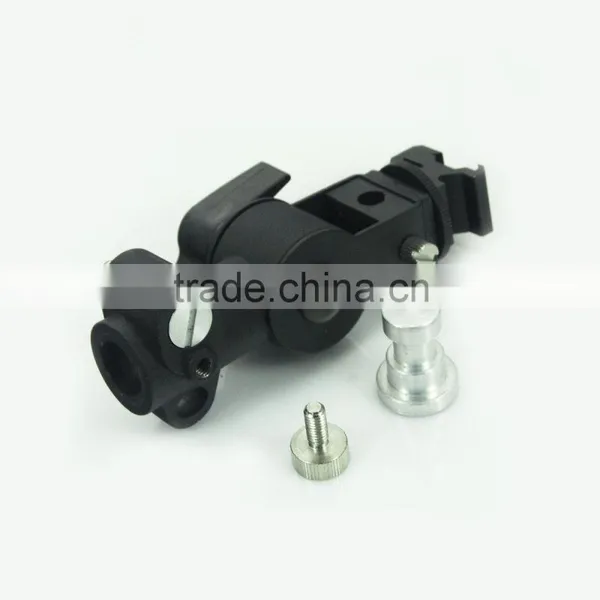 Camera Flash Bracket, Dual Mount Bracket Arm for Macro Shooting photo-2