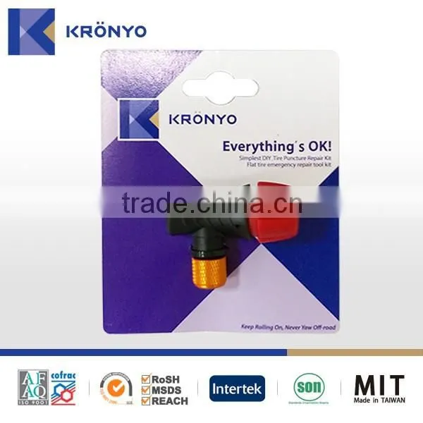 KRONYO Co2 Gas Cartridge Cylinder Valve Gas Cartridge Adapter photo-2