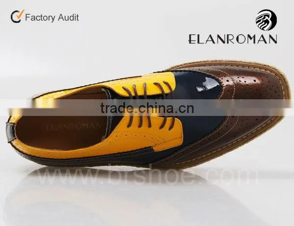 Genuine Leather Fashion Shoe Elevator Shoes for Men Wholesale photo-3