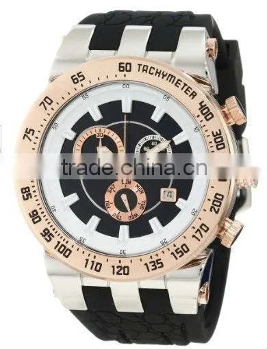 Hot Selling Silicon Band Japan Movt Watch Made in Guangzhou Factory photo-2