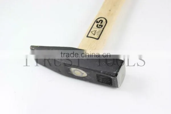 Wooden Handle Machinist Hammer 1/3 Red Paint HM3002 photo-3