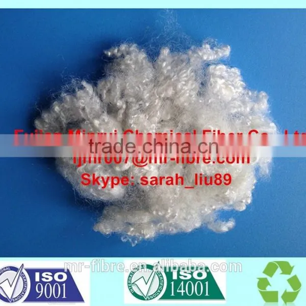 7DX64MM White Non-siliconized Polyester Staple Fiber/7DX64MM White PSF