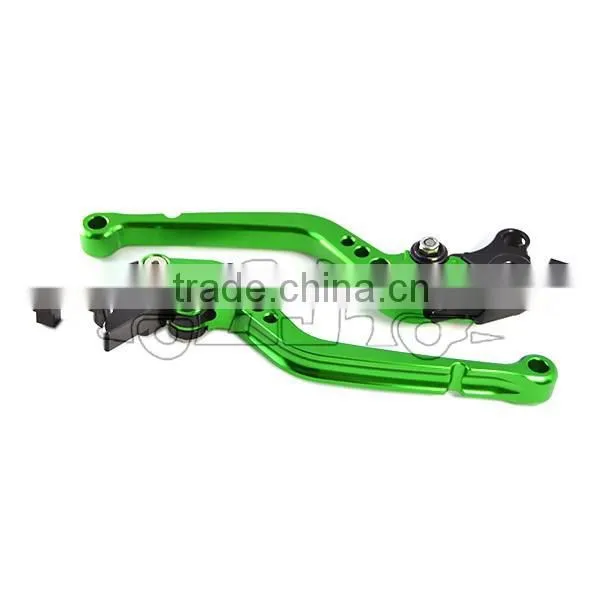 BJ-LS-003 Green Cnc Adjustable Motorcycle Hand Brake Lever for YZF R6 1999-2004 photo-5