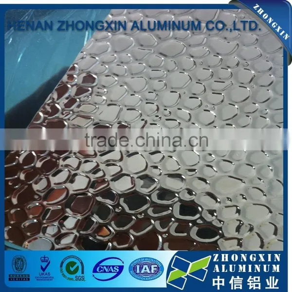 1000 Series Embossed Diamond Pattern Checkered Aluminum Sheet photo-5