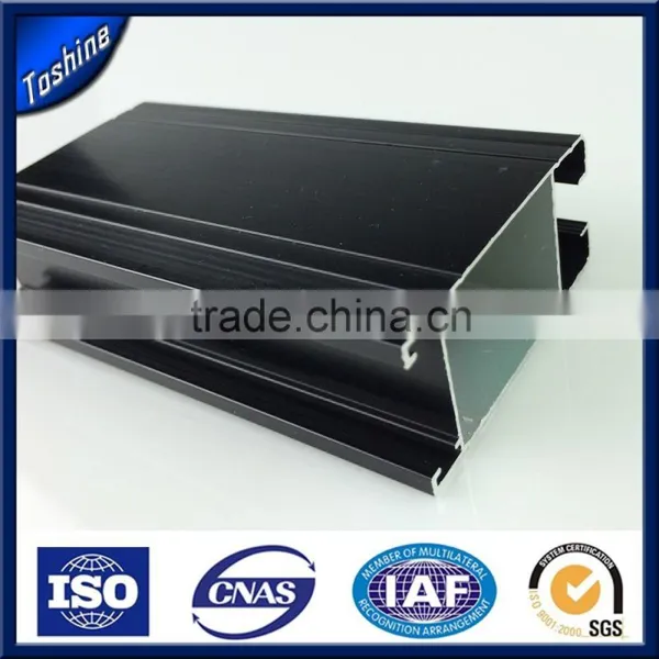 Black Anodized Industrial Extrusion Aluminum Profile photo-3