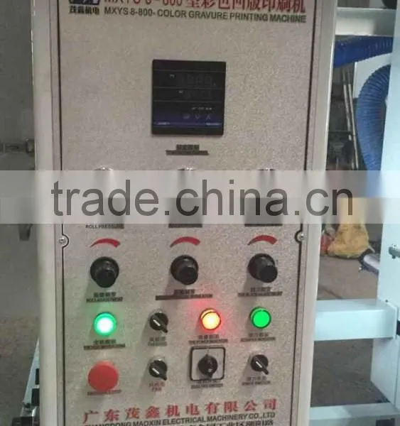 Shanghai Motor Control Automatic Electronic Six Color Plastic Printing Machine photo-5