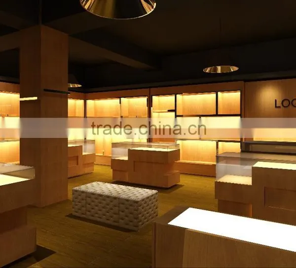 Shopping Mall Advertising POP Wooden Display Rack Sheft Make in China Factory photo-3