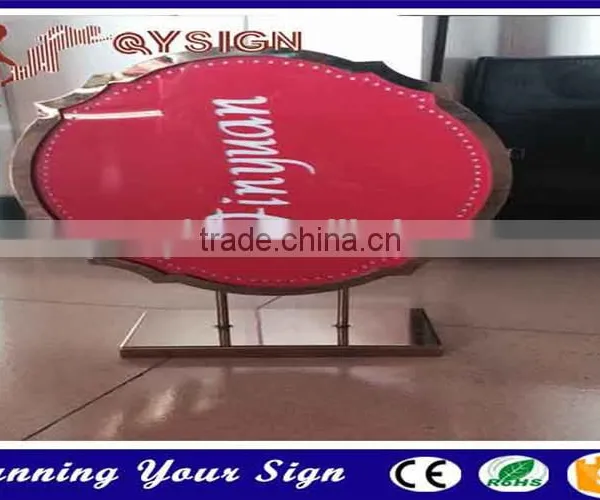 Waterproof Outdoor Light Box Vacuum Forming Sign