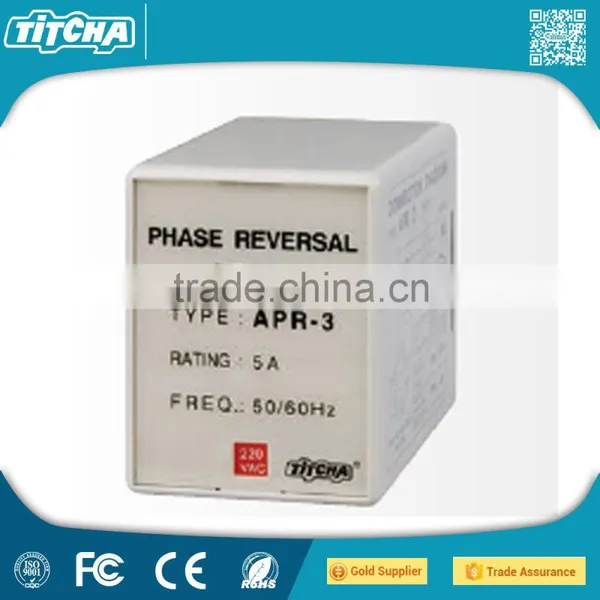 APR-3 Phase Reversal Relay Voltage and Phase Relay