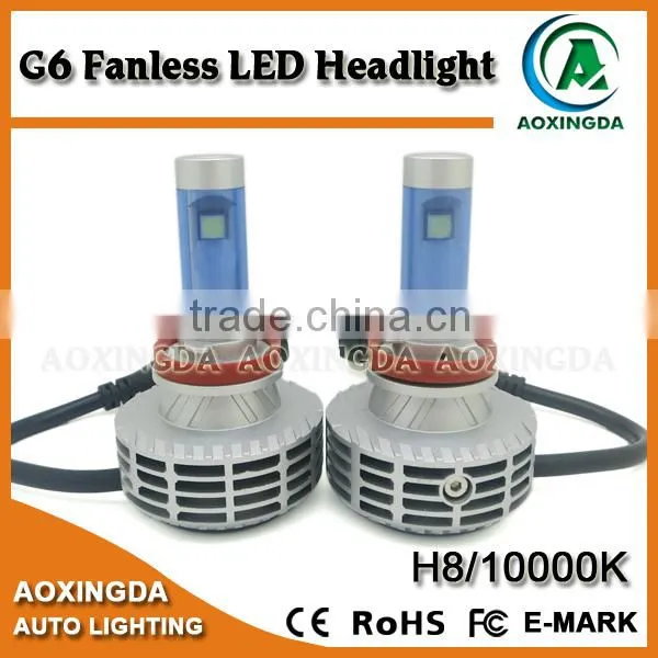 H8 G6 New Generation Canbus Led Head Light h4 h7 h8 h9 H11 H13 9004 9005 9006 9007 Car Led Headlight Kit photo-3