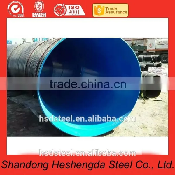 API 5L X70 PSL2 SSAW 3PE Anti-corrosion Spiral Welded Steel Tube photo-3