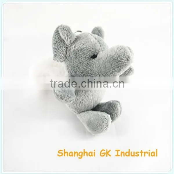 8cm Sitting Height Music Box Dog Keychain photo-3