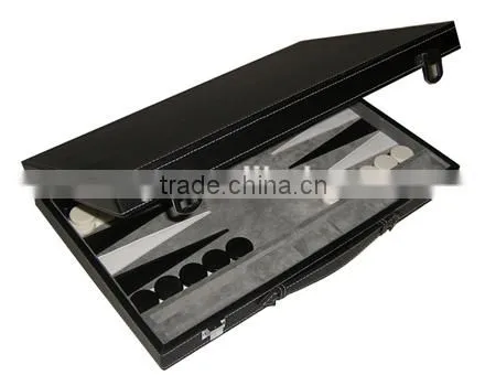 Leather Backgammon Set photo-5