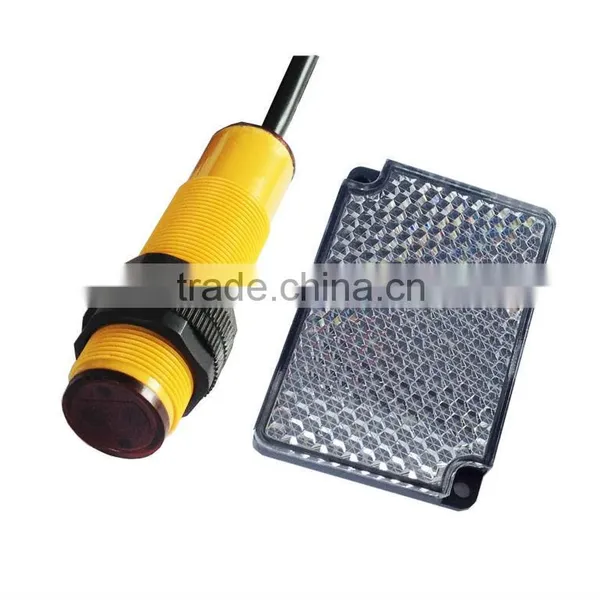 M18 Retro-reflective Photo Sensor Switch, Reflector Photo Switch Sensor, AC Reflective Photo Switch Sensor (IBEST) photo-3