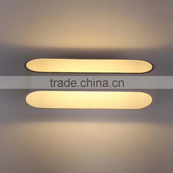White/ Grey Wall Sconce Die-cast Aluminium 6w 12w 16w Smd 5730 up and Down Indoor Wall Lighting Led Step Light 120v photo-3