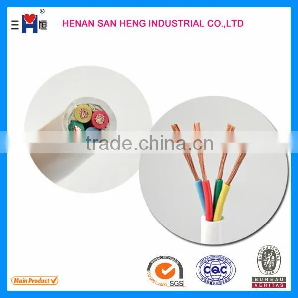 Low Voltage RVV H05VV-F 4*1.5mm2 Zhengzhou Electrical Flexible Cable photo-5