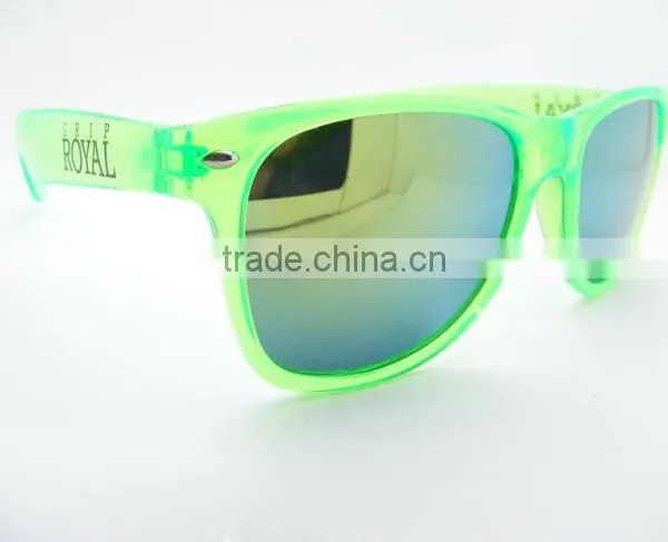 Gold Mirro Sunglasses Custom Logo Sunglasses 2016 Supplier's Choice photo-3