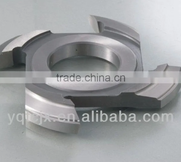 4 Teeth Solid Chrome Steel Shape Cutter Head for Woodworking