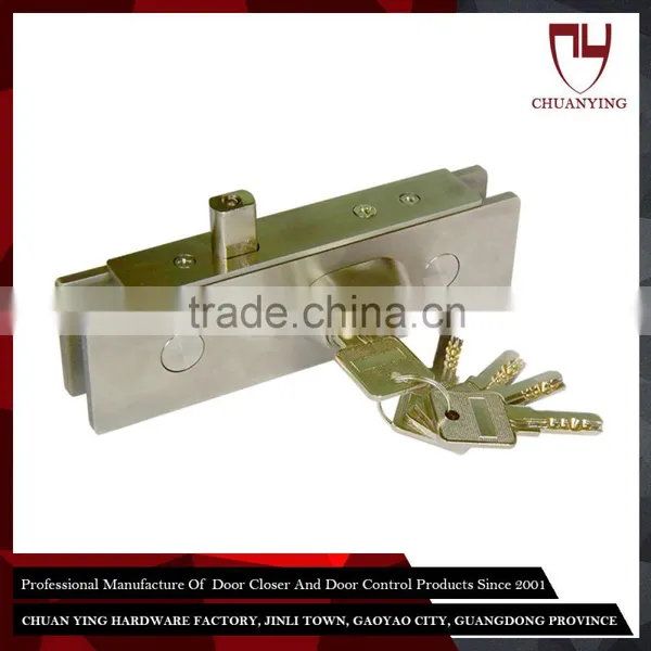 Metal Glass Bracket For 8 - 12mm Toughened Glass Door photo-3
