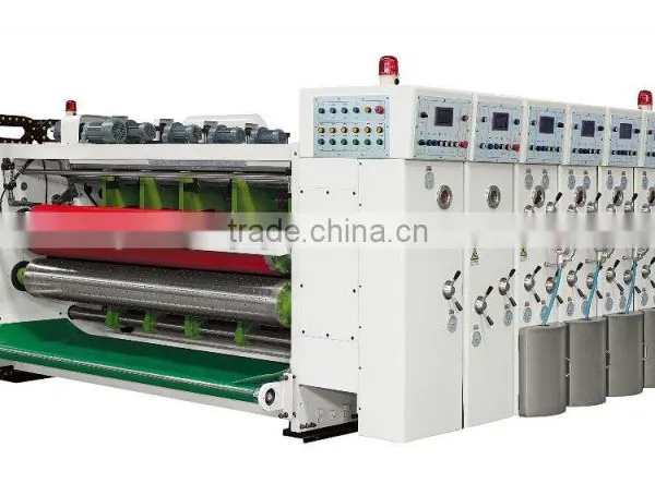 Economic Fast Speed Flexo Printer Slotter Die-cutter & Auto Stacker, Carton Box Making Machine photo-2