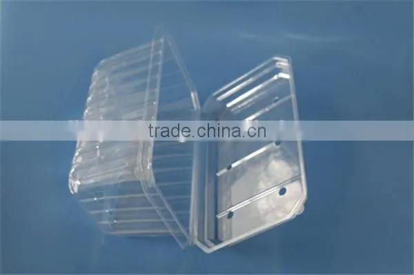 PET / PVC Plastic Fruit Packaging Box for Grape photo-2