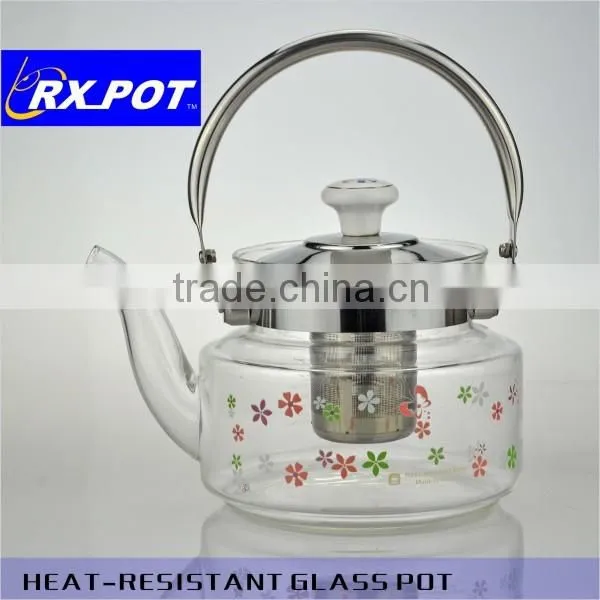1500ml/2200ml/2600ml/3000mlHot Selling Useful Promotional Gift Customized Heat Resistant Borosilicate Glass Tea&coffee Pot photo-4