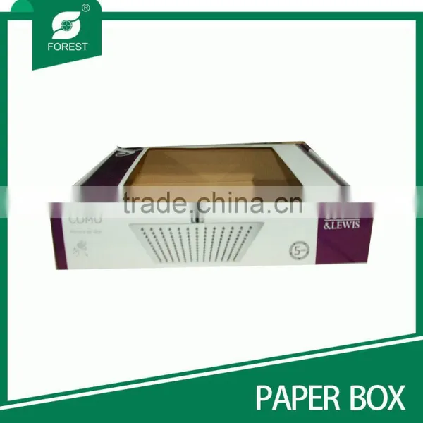 Custom Corrugated Box With PVC Window