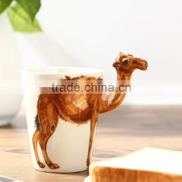 3d Animal Cup, Ceramic Animal Hand Painting Ceramic Mug,coffee Mug photo-6