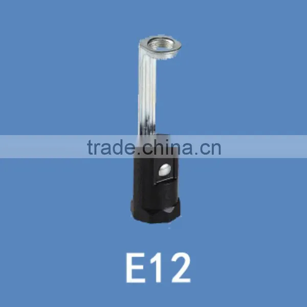 UL Standard E12 Bakelite Lamp Holder Candle Socket With Bracket H43MM-H128MM photo-4
