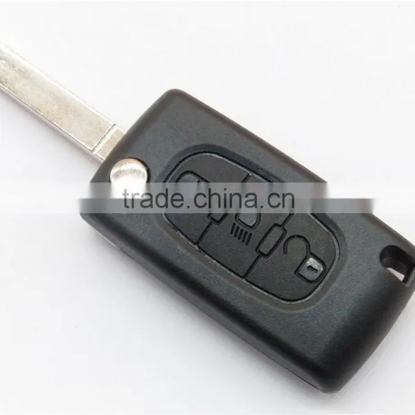 Hot Sale Peugeot 307 Car Key Shell With Light Button for Universal Fake Car Key photo-3