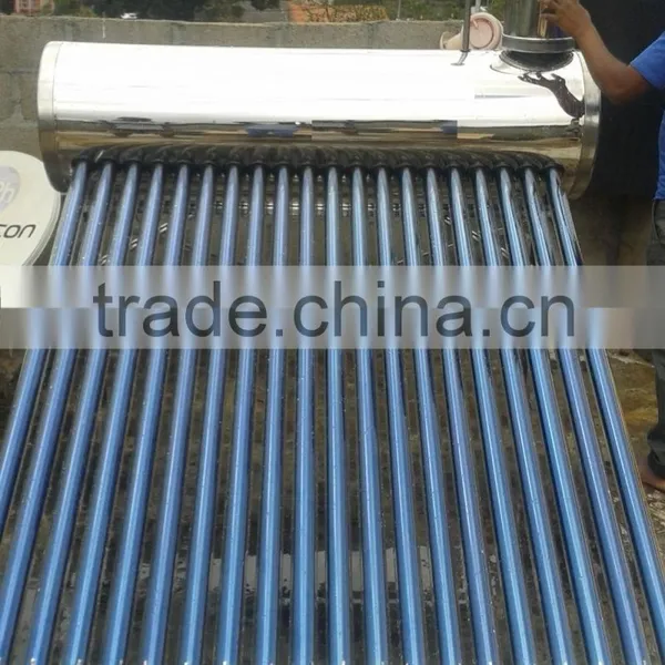 2016 High Quality Vacuum Tube Type Solar Water Heater Roof System(Manufacturer) photo-3
