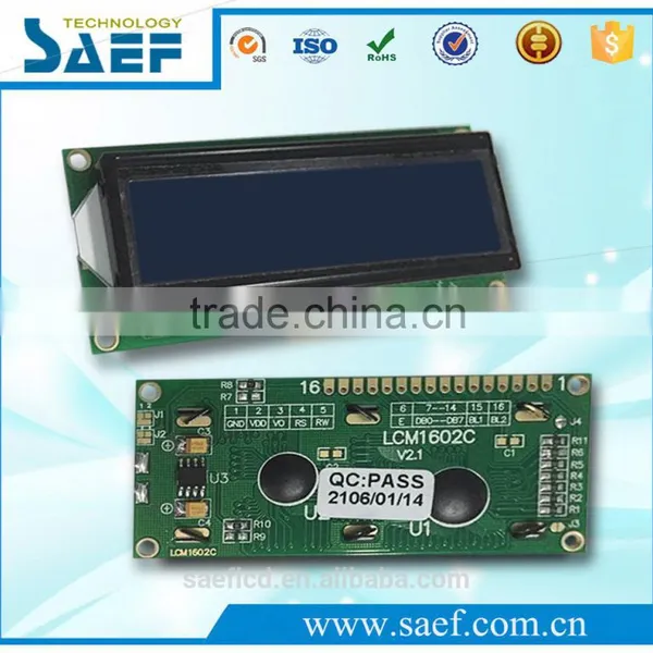16x2 Bule Character Monochrome Lcd Display Module photo-4
