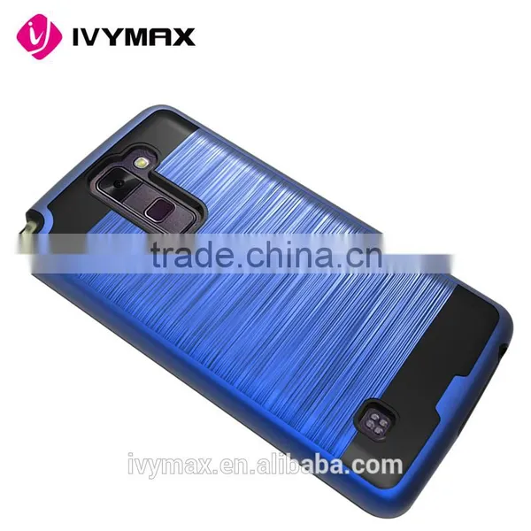New Arrival Wholesale Motomo Ultra Thin Armor Brushed PC+TPU Cell Phone Case for LG Stylo2 Plus Most Popular photo-5