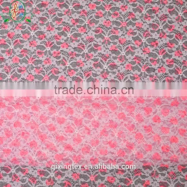 2016 Custom Lace Women Dresses Fabric ,100% Nylon Lace Fabric China Supplier Quality Choice photo-3