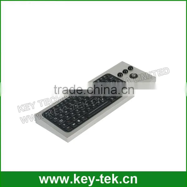 IP68 Waterproof Backlight Movable Silicone Trackball Keyboard photo-3
