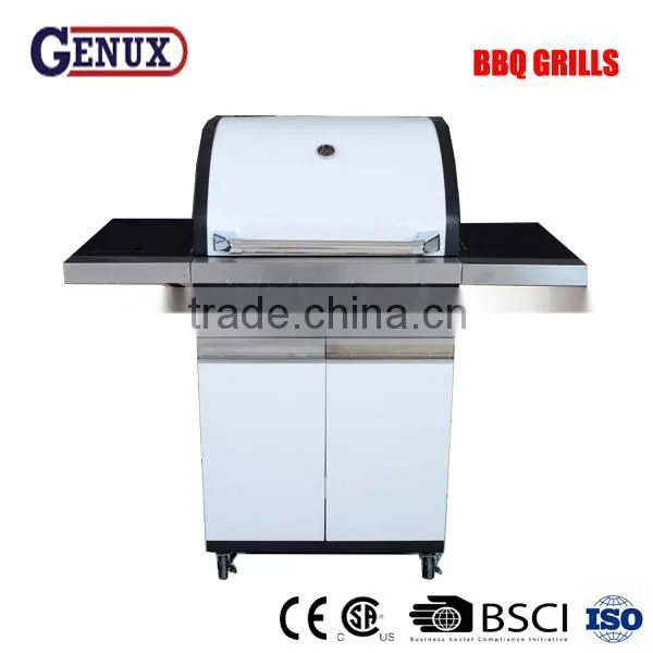 4 Main Burner Bbq Grill With a Side Burner