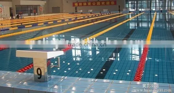 2016 Popular Swimming Pool Equipment Float Line Scratch Proof Swim Pool Lane Line photo-2