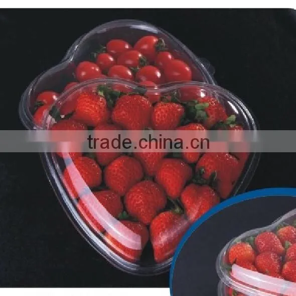 PET Fruit Box Plastic Fruit Box SGS Approval