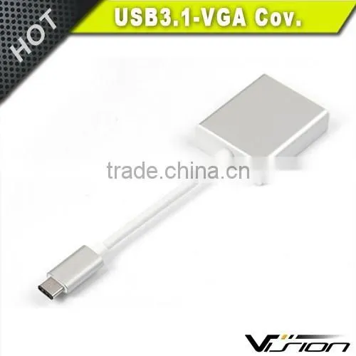 Vision New Product High Speed USB3.1 to VGA Adapter for Mac. photo-2