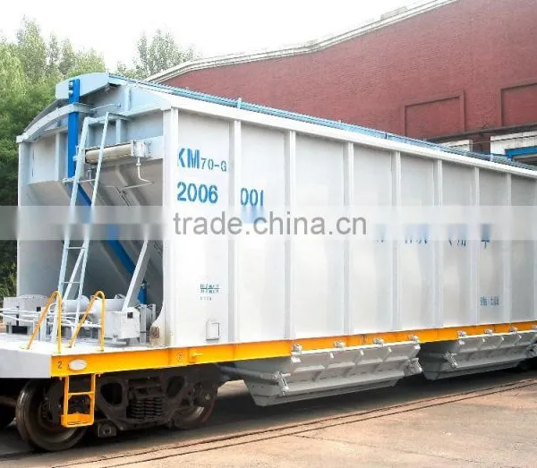 25t Axle-Load Stainless Steel Covered Lime Hopper Wagon