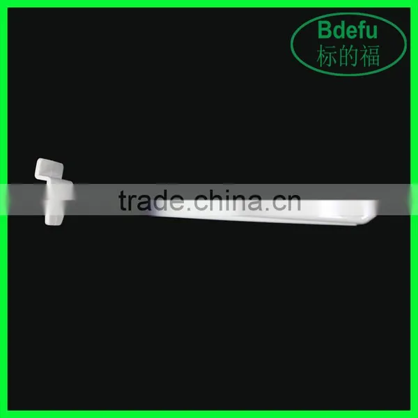 High Quality ABS Acrylic Security Display Plastic Pegboard Hooks Slatwall Display Hook photo-3