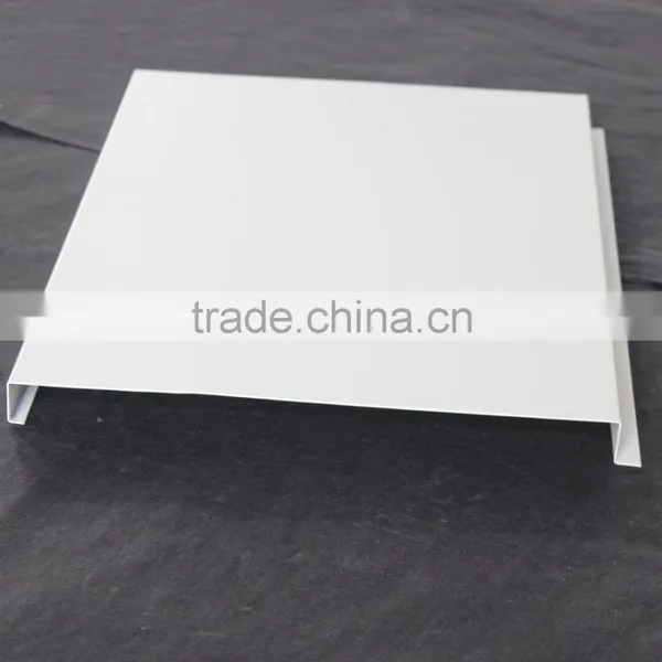 High Installation Accuracy Suspended Metal Ceiling Panel Aluminum G-shaped Aluminium Strip Ceiling photo-3