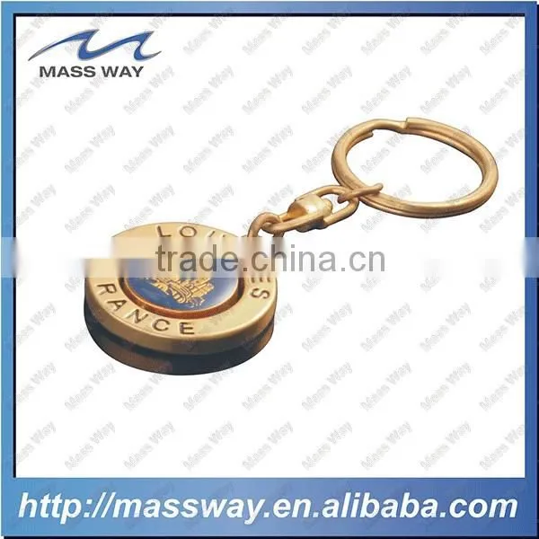 Soft Enamel Lovely Custom 3D Funy Bird Shape Metal Key Ring photo-5