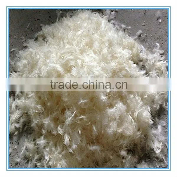 Washed White Duck Feather